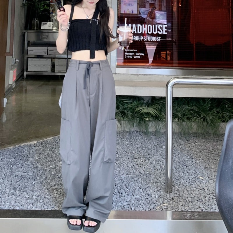 Women's Temperament Fashion Casual Straight Pants