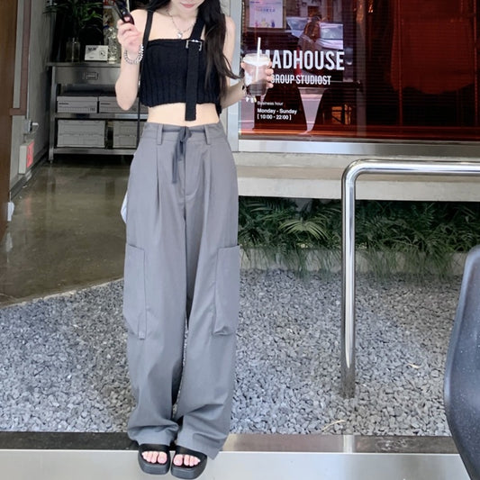 Women's Temperament Fashion Casual Straight Pants