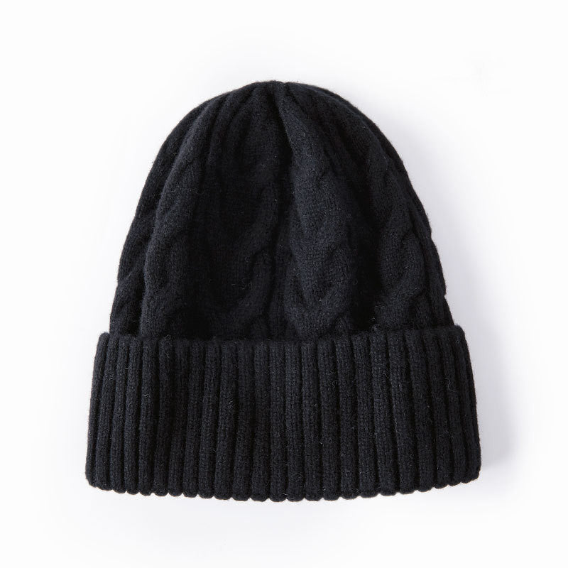 Warm Wool Knitted Hat