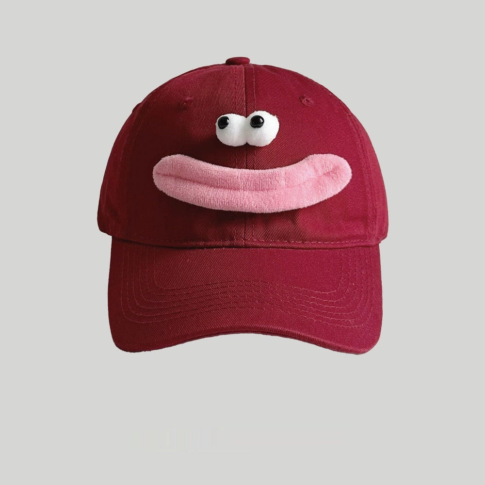 Women's Korean-style Cute Cartoon Peaked Cap