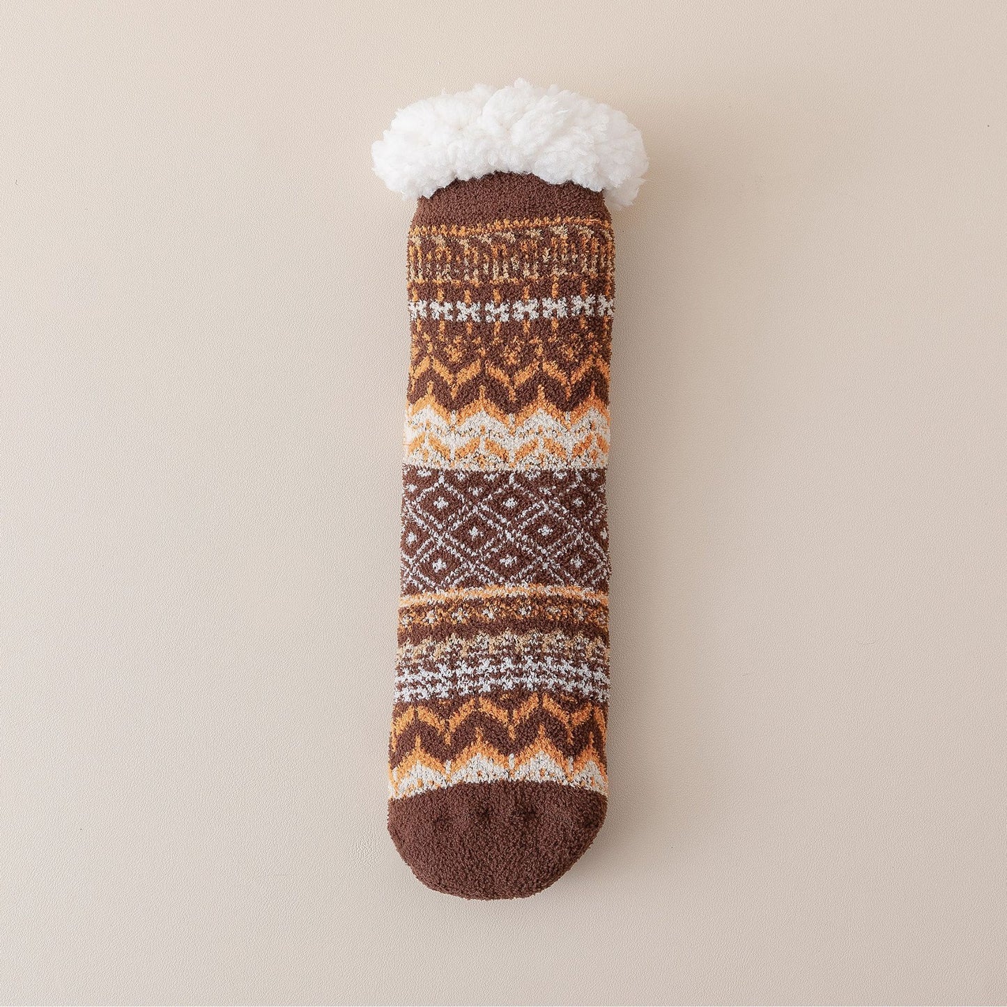 Stylish Ethnic-style Thick Socks For Women