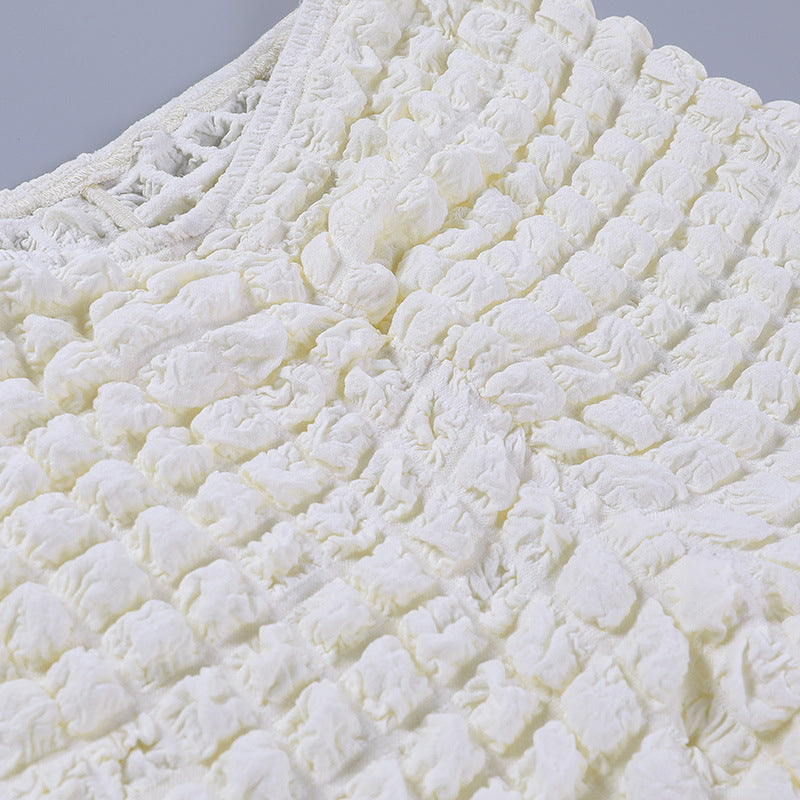 Jacquard Knitted Casual Pants Micro Speaker