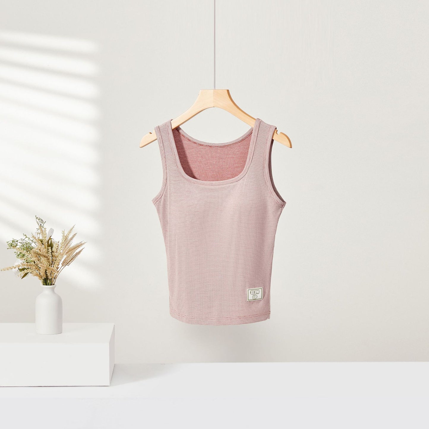 Women's Korean-style Square Collar Camisole Seamless Inner And Outer Wear
