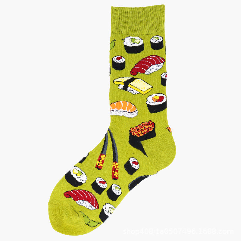 Mid-calf For Fall And Winter Long Cotton Socks