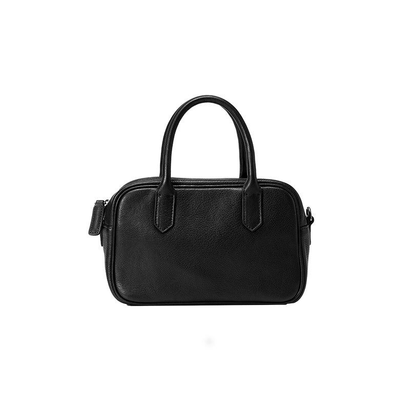 Commuter Single Shoulder Crossbody Leather Handbag For Women