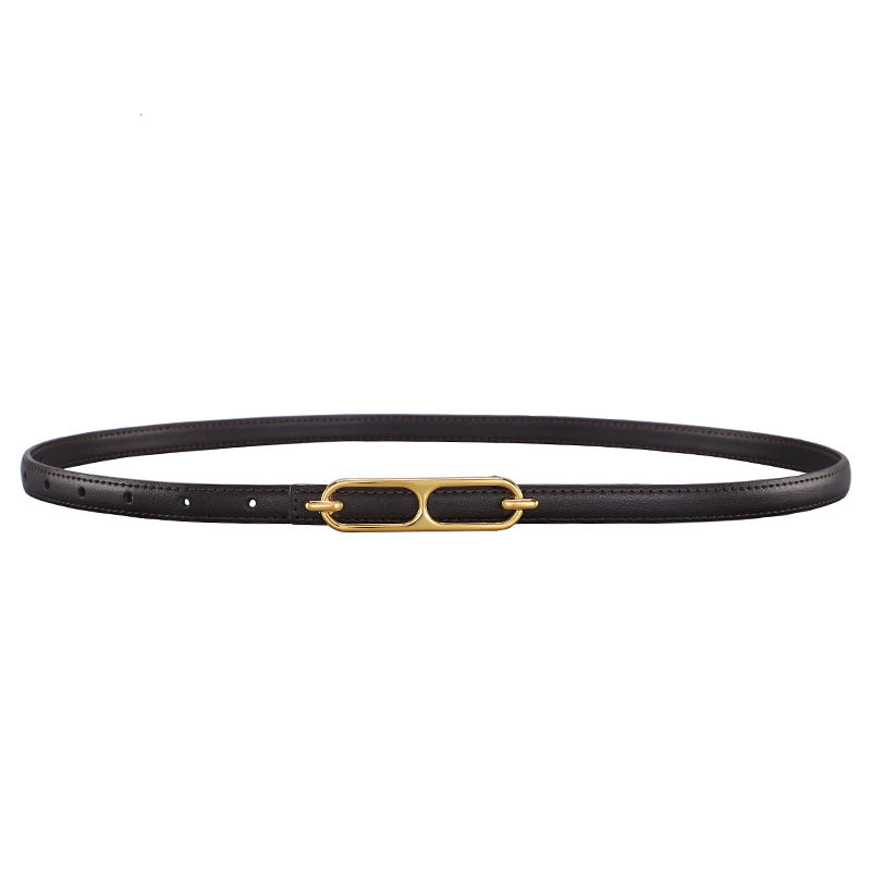 All-match Suit Waist-tight Dress Decoration Geometric Belt
