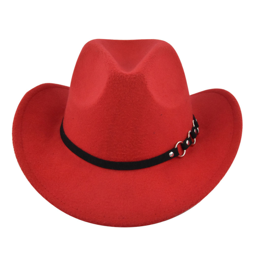 Retro Ethnic Vintage Jazz Denim Felt Hat