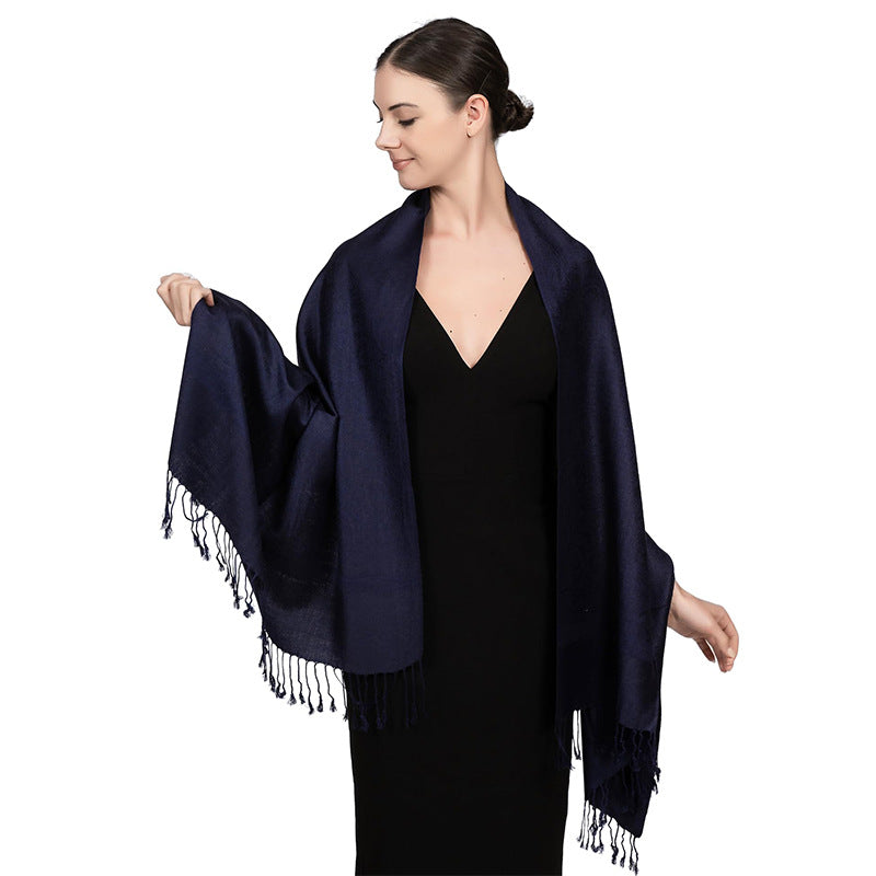 New Lightweight Luxury Shawl For Women A Faux Cashmere Wrap Style Scarf