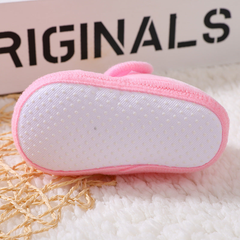 Year Old Baby Shoes 3-6-9-12 Months Old Male Baby Shoes Female Toddler Shoes Soft Bottom XSX036