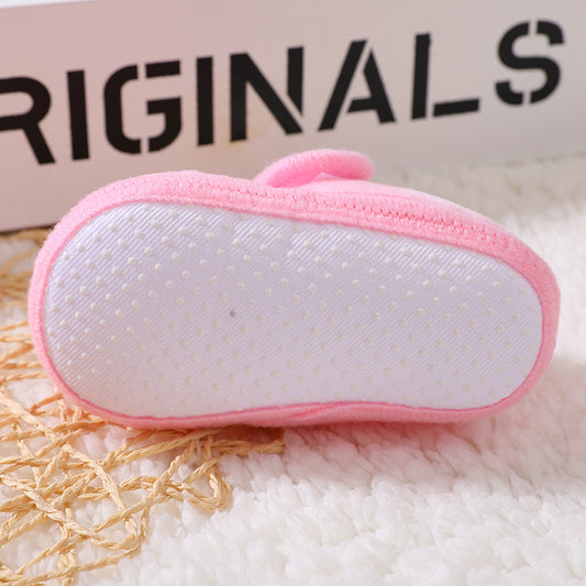 Year Old Baby Shoes 3-6-9-12 Months Old Male Baby Shoes Female Toddler Shoes Soft Bottom XSX036