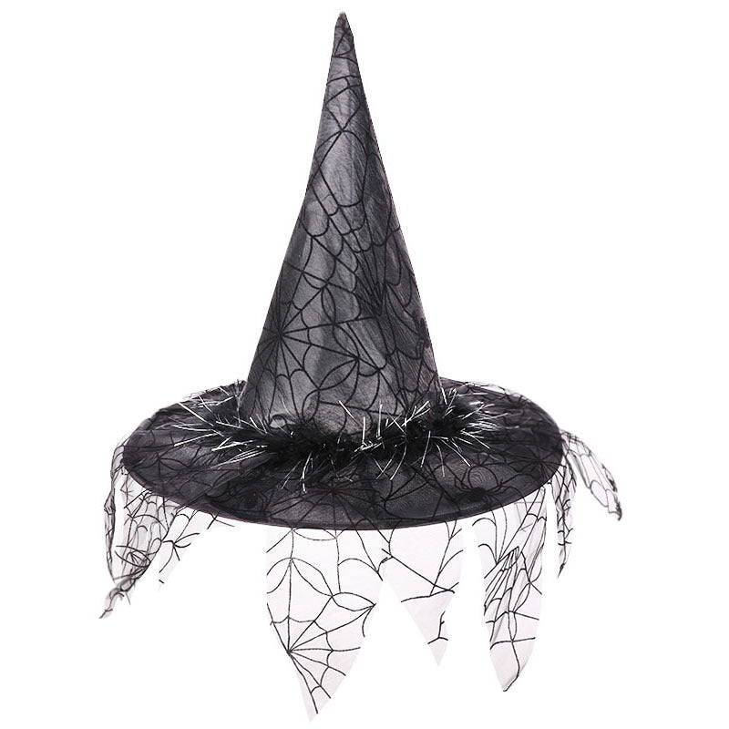 Heksehat i net til Halloween Rekvisitter