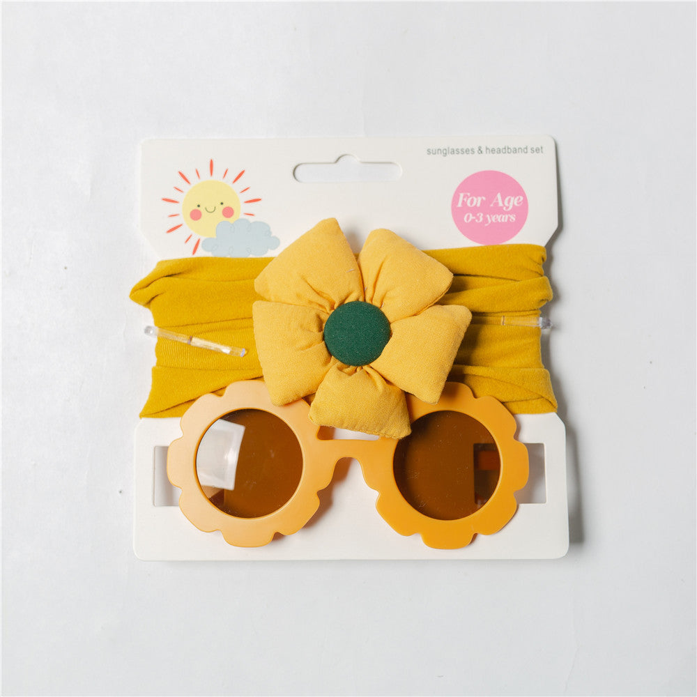 Children's Hair Band Glasses Set