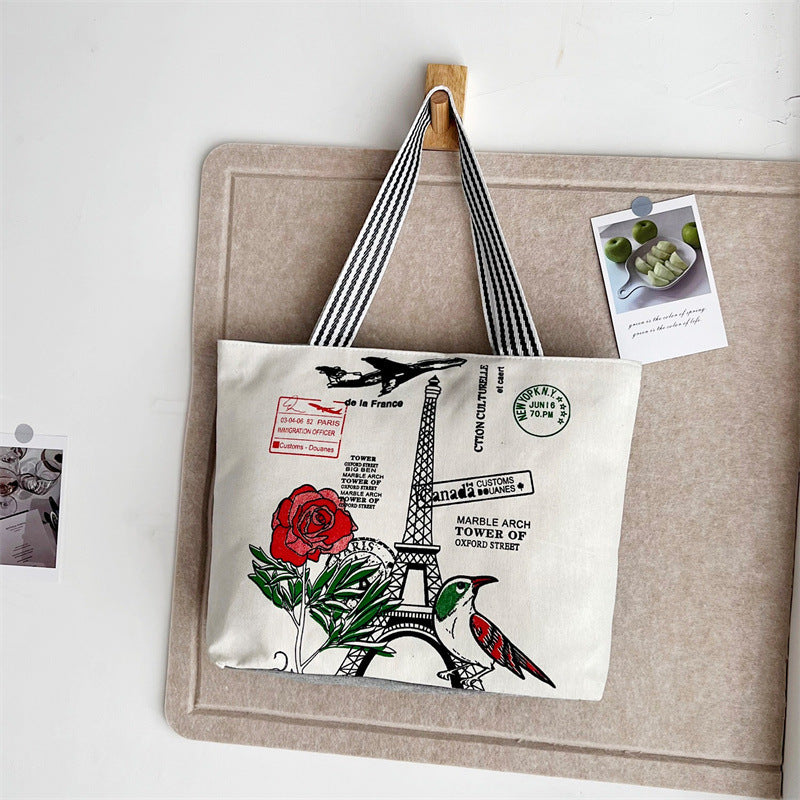 Female Student Of Literature And Art Shoulder Bag