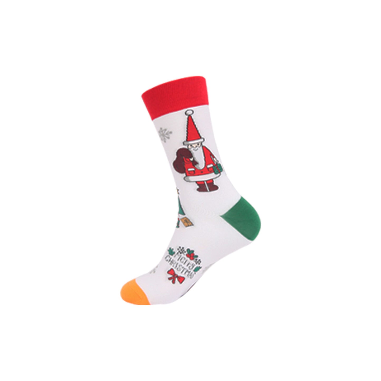 Christmas Men's And Women's Mid-calf Socks