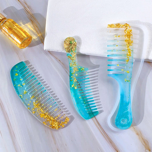 Women's Popular Comb Mold Crystal Glue