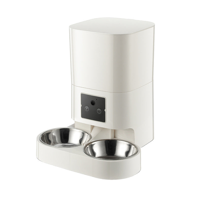 Timing Quantitative Remote Control Automatic Pet Feeder Cat Food Dog Food Intelligent Feeding Machine