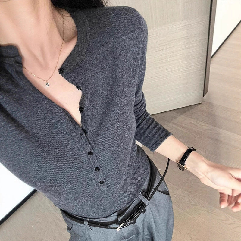 Ny Slim Fit Indertøj Langærmet Dame