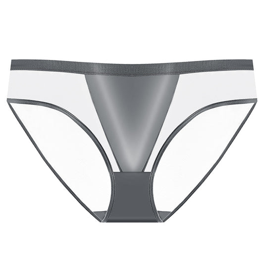 Mesh Ultra-thin Briefs Quick-drying Cotton Crotch Underwear Women's Foreign Trade
