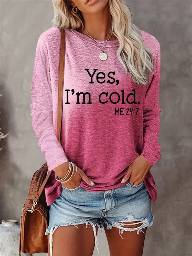 Retro Casual 3D Digital-Print Fashion Womens Crew-Neck T-Shirt Top