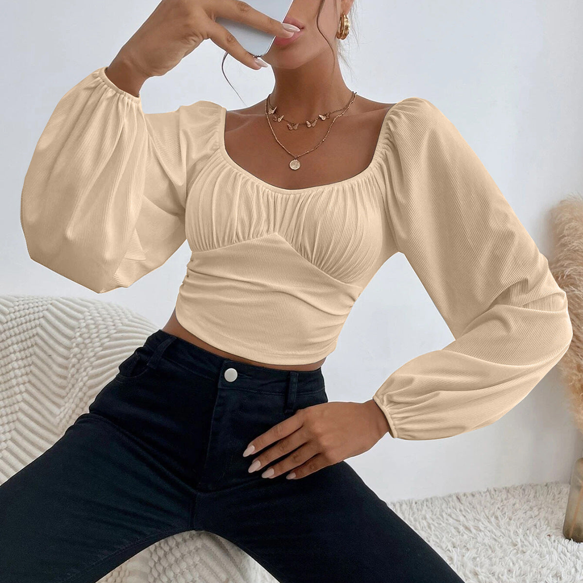 Figure-flattering Slimming Stretchy Women's Base Top