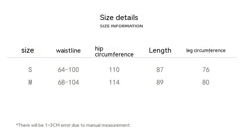 Yarn Thick Knitted Casual Pants Loose Wool Trousers