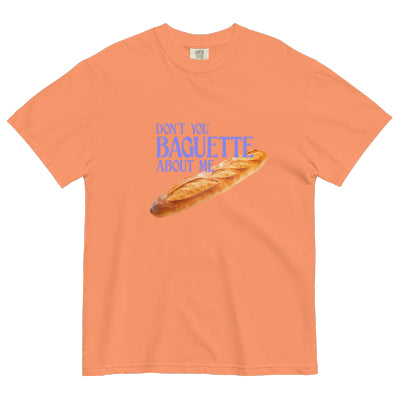 Long Stick Bread About Me T-shirt Digital Printing