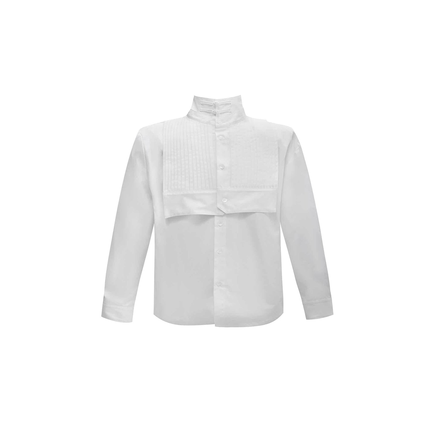 Niche Stand Collar Buckle New Chinese Style Shirt Top