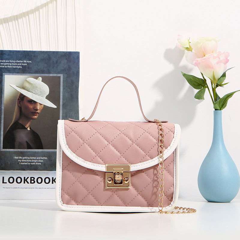 Women's Fashion Personalized Embroidered Small Square Bag