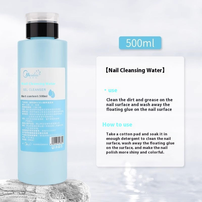 Nail Art Press Bottle Nail Remover Cleaning Solution
