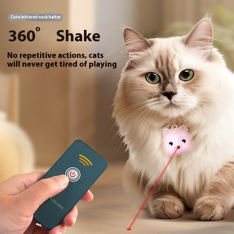 Rechargeable Remote Control Cat Infrared Halter Collar