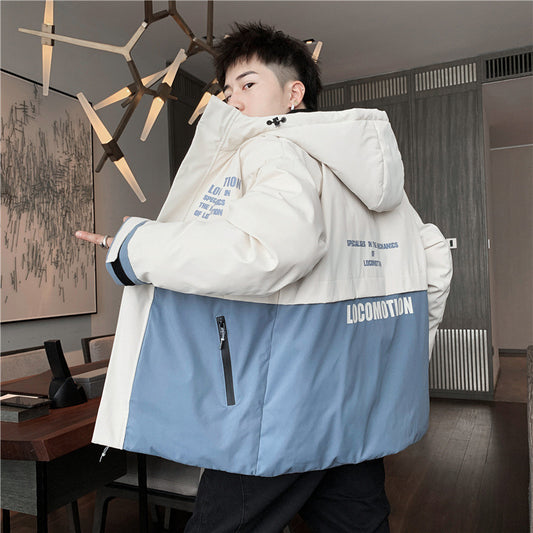 Men's Autumn And Winter Velvet Thickened Coat Jacket