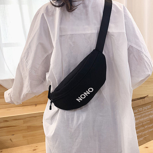 Canvas chest bag
