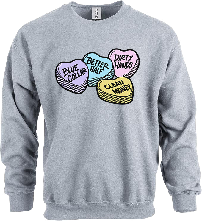 Fleece sweatshirt med bogstavprint, casual langærmet
