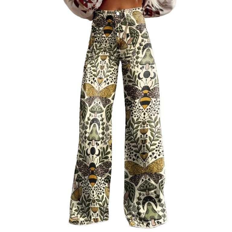 Lightweight Faux Denim Jeans In Plus Sizescasual And Versatile