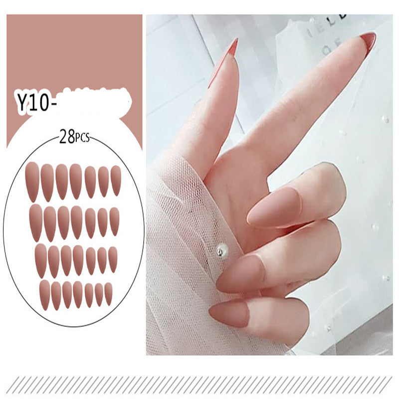 Tip wearable scrub nail plate