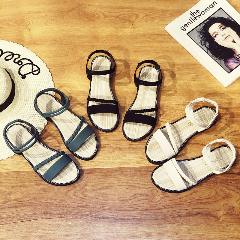 Korean Style Fashion Set Foot Casual Women's Sandals