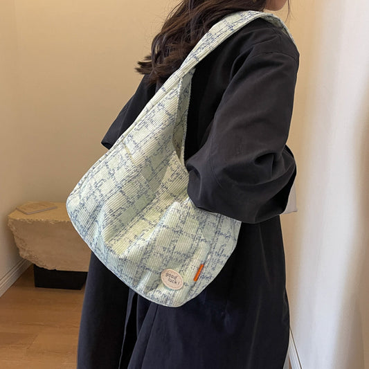 Large Capacity Women's Knitted Woven Bag