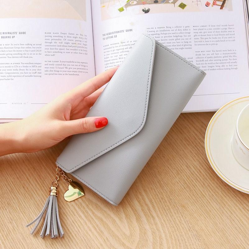 Women's Long Wallet Tri-fold Mobile Phone Bag