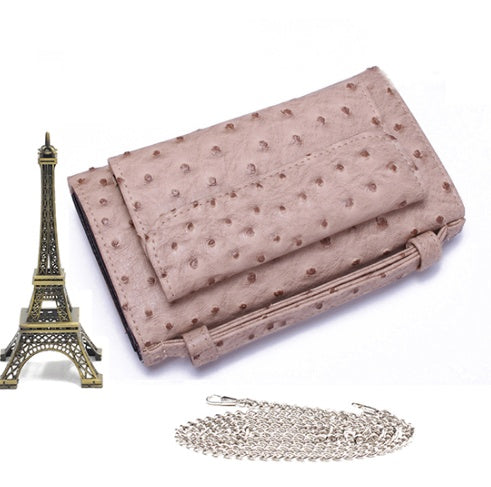 New snake pattern clutch bag handbag chain shoulder Messenger bag wallet ladies long section