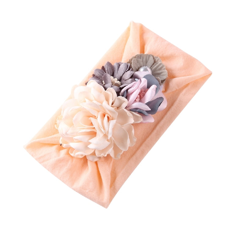 Headdress silk stitching flower princess hair band