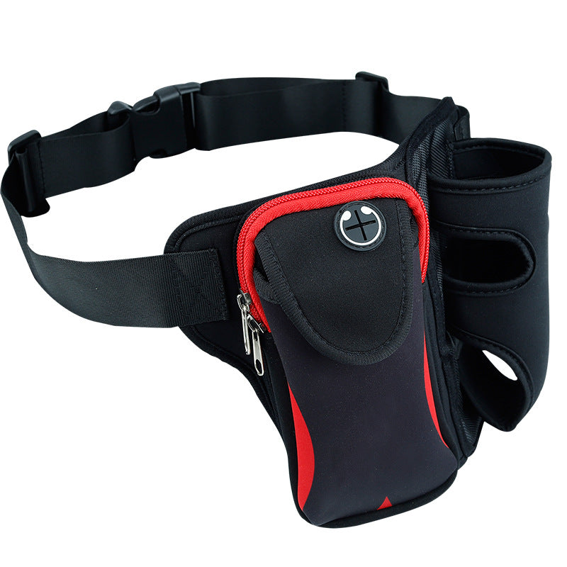 Vente directe d'usine sac de taille en plein air sport sac de taille étanche hommes et femmes bouteille d'eau bouteille d'eau sac de taille sac de poitrine sac de taille en cours d'exécution en gros