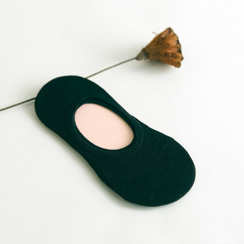 Pure color ship socks