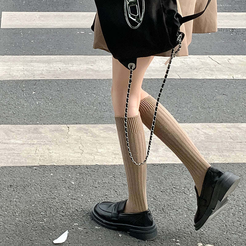 Fashion Personalized And Slim-looking Warm Knee Socks