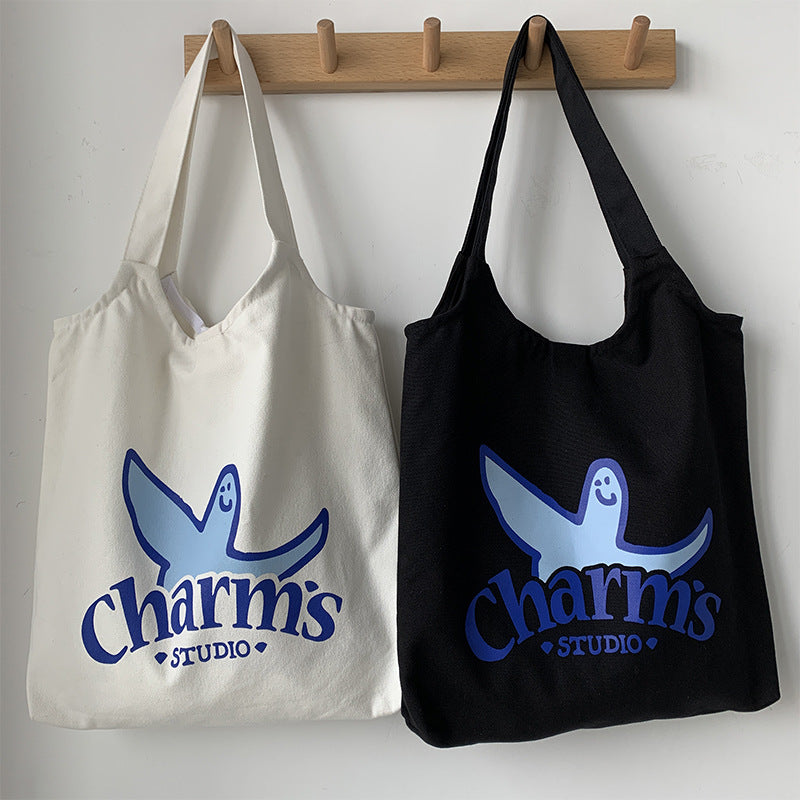 New Undershirt Canvas Bag Female Shoulder