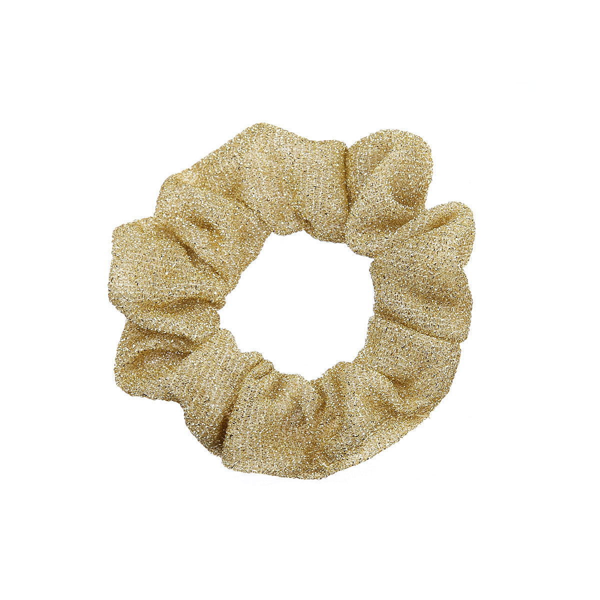 Simple Headgear Glittering Large Intestine Ring