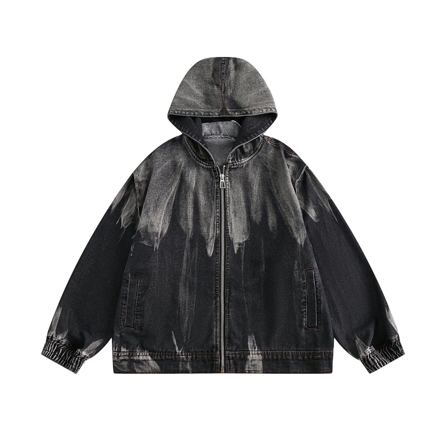 Hooded Washed Do The Old Cowboy Coat For Women Men Spring And Autumn