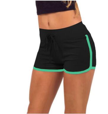 Europa og USA sommer bomuld sportsshorts yoga store størrelser fede mm hotpants