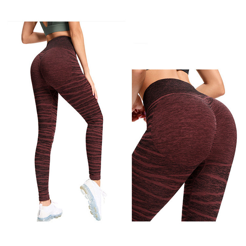 Sports High-Waist Hip-Lifting Tight Seamless Yoga Pants