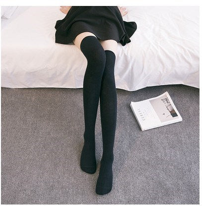 Warm high tube half socks