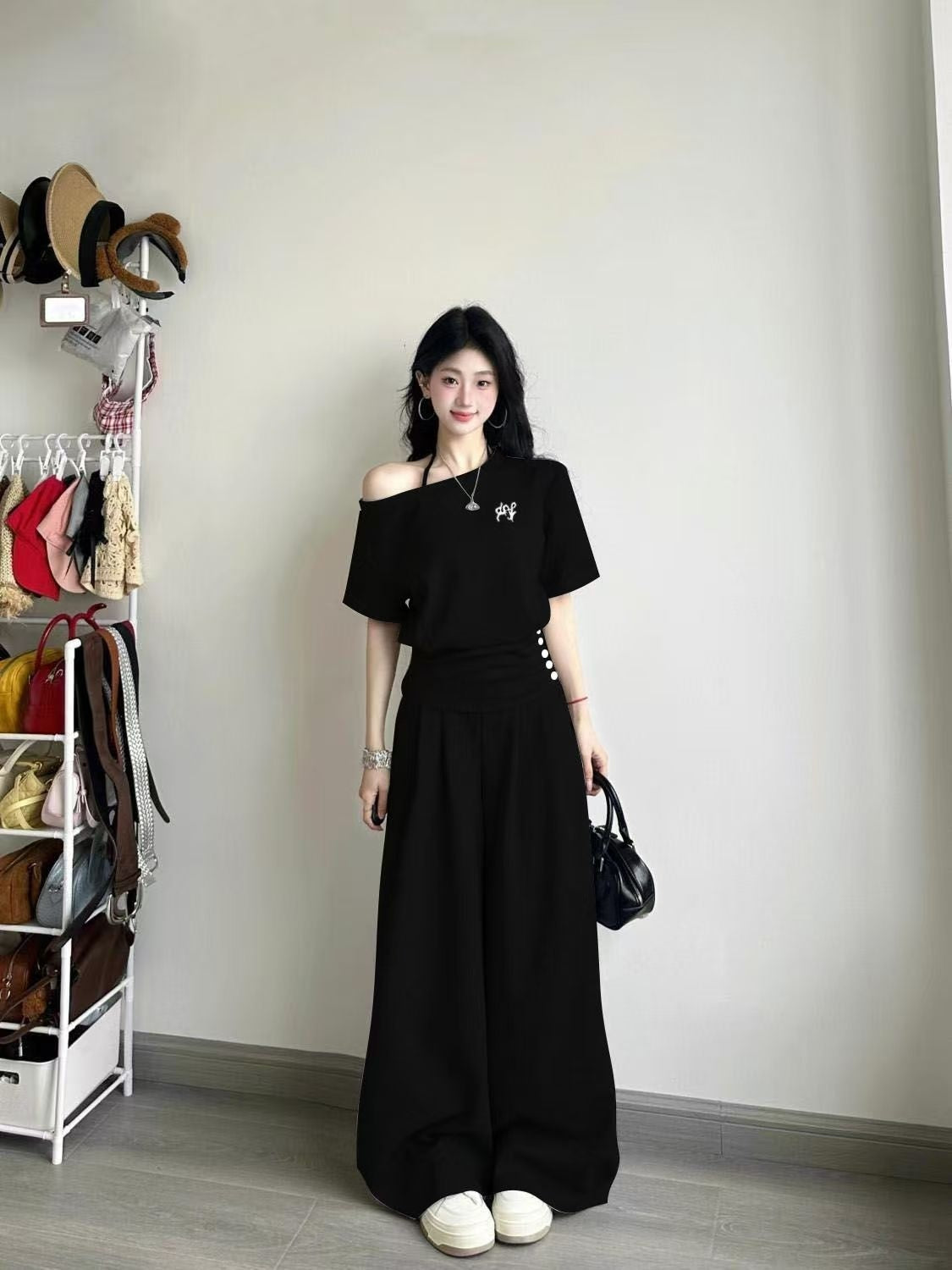Korean-style College Summer Casual Sports Suit
